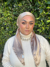 Luxe Satin Non-Slip Pretied - Champagne-pretieds-The Little Tichel Lady