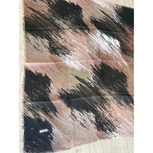 Splash of Brilliance Turkish Cotton Textured Square - Black/Neutral-Squares-The Little Tichel Lady