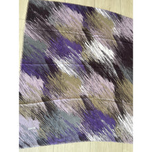 Splash of Brilliance Turkish Cotton Textured Square - Purple/Lavender-Squares-The Little Tichel Lady