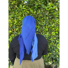 Ombre Cotton Square - Blue-Squares-The Little Tichel Lady