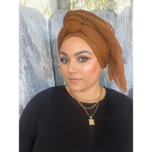 Israeli Boheme Gauzy Long Wrap - Sienna-Long Wrap-The Little Tichel Lady
