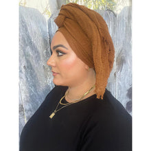 Israeli Boheme Gauzy Long Wrap - Sienna-Long Wrap-The Little Tichel Lady