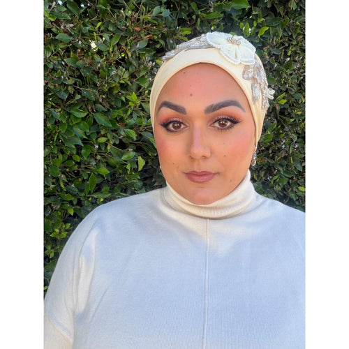 Elegant Slip-On Headcover - Gold-Specialty Items-The Little Tichel Lady