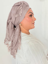 Signature XL Israeli Cotton Square - Dusty Purple-square-The Little Tichel Lady