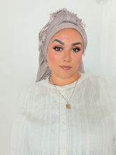 Signature XL Israeli Cotton Square - Dusty Purple-square-The Little Tichel Lady
