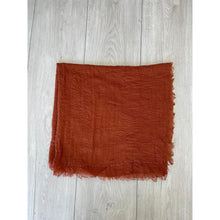 Israeli Boheme Gauzy Long Wrap - Rust-Long Wrap-The Little Tichel Lady