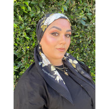 YSL Authentic Vintage Designer Headscarf, Floral Bloom-Designer headscarf-The Little Tichel Lady
