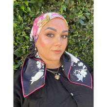 Gucci Authentic Vintage Designer Headscarf, Vivid Flora-Designer headscarf-The Little Tichel Lady