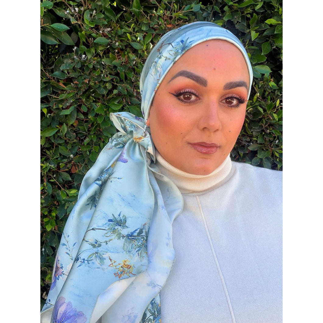 Rinati Lakel - Yom Yom, Dainty Floral-Specialty Items-The Little Tichel Lady