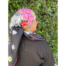 Gucci Authentic Vintage Designer Headscarf, Vivid Flora-Designer headscarf-The Little Tichel Lady
