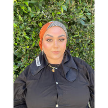 Givenchy Authentic Designer Headscarf, Neutral Abstract Print-Designer headscarf-The Little Tichel Lady