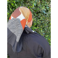 Givenchy Authentic Designer Headscarf, Neutral Abstract Print-Designer headscarf-The Little Tichel Lady