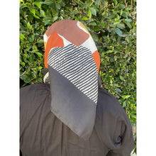 Givenchy Authentic Designer Headscarf, Neutral Abstract Print-Designer headscarf-The Little Tichel Lady