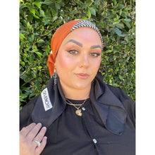 Givenchy Authentic Designer Headscarf, Neutral Abstract Print-Designer headscarf-The Little Tichel Lady