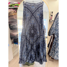 Patchwork Paisley Pleated Maxi Skirt-skirt-The Little Tichel Lady