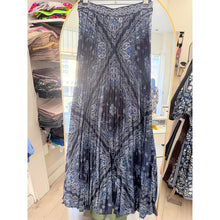 Patchwork Paisley Pleated Maxi Skirt-skirt-The Little Tichel Lady