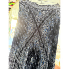 Patchwork Paisley Pleated Maxi Skirt-skirt-The Little Tichel Lady