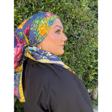 Gucci Authentic Vintage Designer Headscarf, Royal Flora-Designer headscarf-The Little Tichel Lady