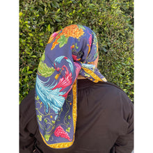 Gucci Authentic Vintage Designer Headscarf, Royal Flora-Designer headscarf-The Little Tichel Lady