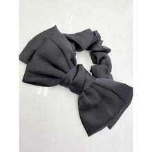 Avigail Lahiani, Headpiece - Black Bow Scrunchie-Headband-The Little Tichel Lady