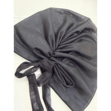 Avigail Lahiani - Slip-on & tie, Black Metallic-Specialty Items-The Little Tichel Lady