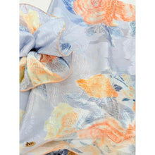 Rinati Lakel - Yom Yom, Calm Blue Floral-Specialty Items-The Little Tichel Lady