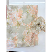 Rinati Lakel - Yom Yom, Sweet Sage/Peach Floral-Specialty Items-The Little Tichel Lady