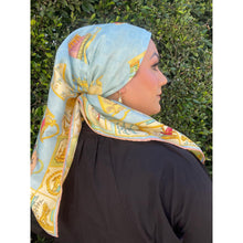 Gucci Authentic Vintage Designer Headscarf, Teacups & Cherubs-Designer headscarf-The Little Tichel Lady