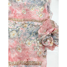 Rinati Lakel - Yom Yom, Luxurious Pink Floral-Specialty Items-The Little Tichel Lady