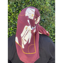 Chanel Authentic Vintage Designer Headscarf, Coco Chanel-Designer headscarf-The Little Tichel Lady