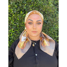Ferragamo Authentic Vintage Designer Headscarf, Safari Story-Designer headscarf-The Little Tichel Lady