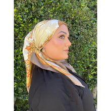 Ferragamo Authentic Vintage Designer Headscarf, Safari Story-Designer headscarf-The Little Tichel Lady