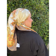 Ferragamo Authentic Vintage Designer Headscarf, Safari Story-Designer headscarf-The Little Tichel Lady