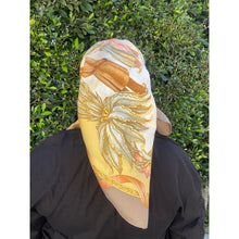 Ferragamo Authentic Vintage Designer Headscarf, Safari Story-Designer headscarf-The Little Tichel Lady