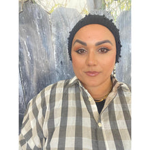 Black Pearl Beret-Beret-The Little Tichel Lady