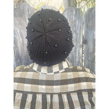Black Pearl Beret-Beret-The Little Tichel Lady