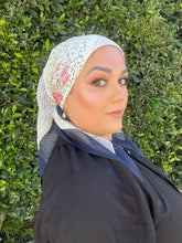 YSL Authentic Designer Headscarf,  Floral Panels