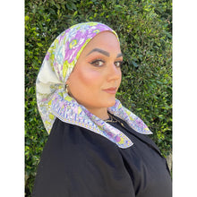 Dior Authentic Designer Headscarf, Gorgeous Floral-Designer headscarf-The Little Tichel Lady