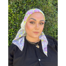 Dior Authentic Designer Headscarf, Gorgeous Floral-Designer headscarf-The Little Tichel Lady