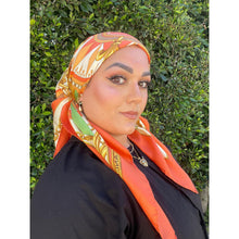Lancel Authentic Vintage Designer Headscarf, Nautical Print-Designer headscarf-The Little Tichel Lady