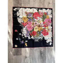Gucci Authentic Vintage Designer Headscarf, Vivid Flora-Designer headscarf-The Little Tichel Lady