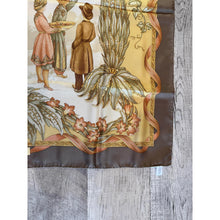 Ferragamo Authentic Vintage Designer Headscarf, Safari Story-Designer headscarf-The Little Tichel Lady