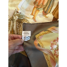 Ferragamo Authentic Vintage Designer Headscarf, Safari Story-Designer headscarf-The Little Tichel Lady