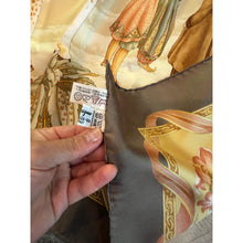 Ferragamo Authentic Vintage Designer Headscarf, Safari Story-Designer headscarf-The Little Tichel Lady