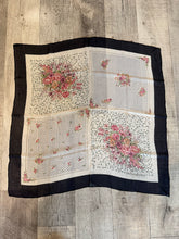 YSL Authentic Designer Headscarf,  Floral Panels