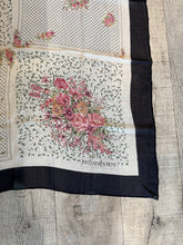 YSL Authentic Designer Headscarf,  Floral Panels