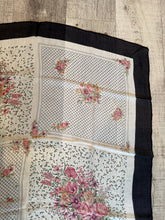 YSL Authentic Designer Headscarf,  Floral Panels