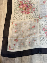 YSL Authentic Designer Headscarf,  Floral Panels