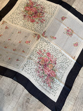 YSL Authentic Designer Headscarf,  Floral Panels