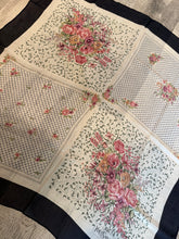 YSL Authentic Designer Headscarf,  Floral Panels